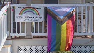 LGBTQ pride flag burned in Bethel