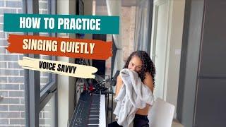 How To Practice Singing Quietly w/ Vocal Coach