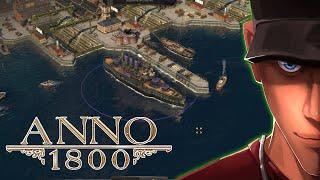 Anno 1800 Artillery ship - Out range Big Betty | Let's play Anno 1800 Gameplay