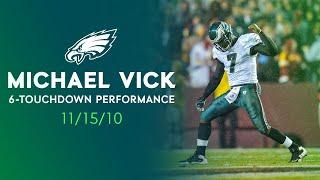 Relive Michael Vick’s 6-TD game vs. Washington in 2010 | NFL Throwback