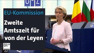 Kommissionspräsidentin: EU-Parlament bestätigt von der Leyen  | BR24