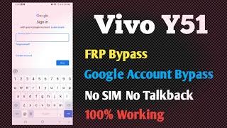 Vivo Y51 FRP Bypass Google account Unlock | Without PC