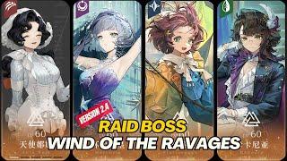 Reverse: 1999 CN - ANJO NALA & MERCURIA | Easy SSS Raid Boss "Win of The Ravages" V2.4