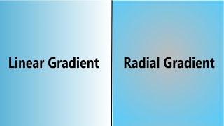 Linear Gradient Background in CSS || Radial Gradient Backgrounds in CSS || HTML || CSS