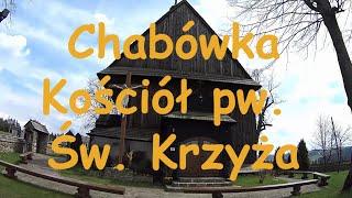 Kościół Świętego Krzyża na Obidowej w Chabówce. Małopolskie. Polska. Poland.