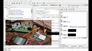 STM32F4 Discovery with SIM900A