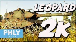 LEOPARD 2K | 120mm Smooth German ENGINEERING (War Thunder Tanks 1.77 Gameplay)