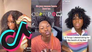 BLACK TIK TOK FOR BTS NATURAL HAIR CARE | HOW TO GET LONG NATURAL HAIR | Black Tik Toks  2