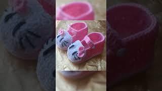 crochet shoes