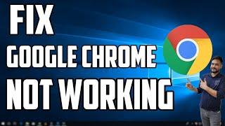 How to fix google chrome  not working  my laptop | google chrome not working in computer