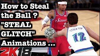 NBA 2K18 Steal Glitch Animations on Defense. How to Steal the ball 2K18 Tutorial. 2K18 Glitches #73