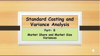 Market share and Market size Variances