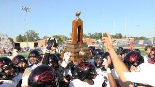 North Central College football wins fourth straight game over Wheaton to keep the Little Brass Bell