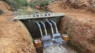 Build hydroelectric power mini from a small stream