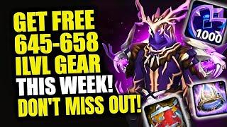 Get FREE Pieces of 658 Ilvl Gear This Week! Story Mode, Timewalking & More! WoW 11.1 Gearing Guide