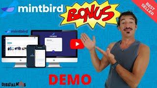 Mint Bird  DEMO How to Build a Funnel in 2 minutes  BONUSES!