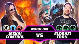 Eldrazi Tron vs Jeskai Energy [Paper Modern MtG Gameplay] 2024