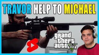 GTA 5 Travor Helps to Micheal in battle #Shorts