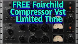 FREE Limited Time FAIRCHILD 670 Vintage Compressor Vst Plugin by IK Multimedia T-Racks - Review Demo