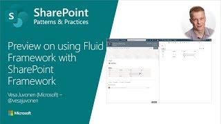 Community Call Demo -  Preview on using Fluid Framework with SharePoint Framework