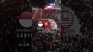 Nobar di depan Alun-Alun Purwokerto yang Luar  Biasa.!