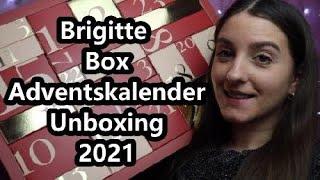 Brigitte Box Adventskalender 2021 Unboxing 