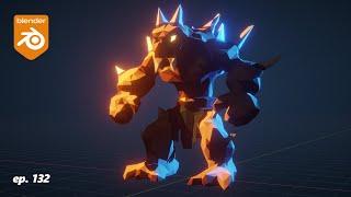 Low Poly Monster One - Ep 132 "If you fail you fix"