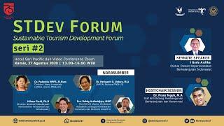 Webinar Sustainable Tourism Development Forum Seri II