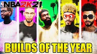 TOP 5 BEST BUILDS OF THE YEAR ON NBA 2K21! MOST OVERPOWERED BUILDS ON NBA 2K21!