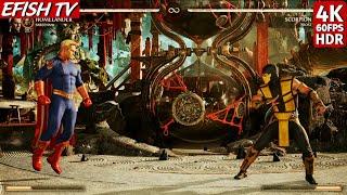 New fighter arrived! Homelander vs UMK3 Scorpion (Hardest AI) - Mortal Kombat 1