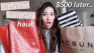 BLACK FRIDAY HAUL 2021 *$500 later..*