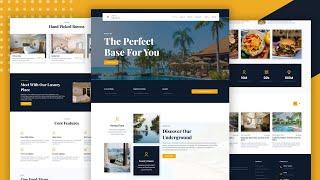 Build A Hotel Booking Website Using HTML CSS And JavaScript