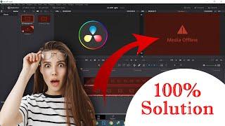 100 % Solution - (Media Offline) Error in DaVinci Resolve | 001 VN Error Solver