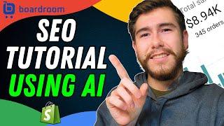 Shopify SEO AI Strategy | Rank #1 On Google In Two Minutes!