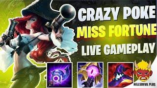 Crazy Poke AP Miss Fortune Build - Wild Rift HellsDevil Plus Gameplay