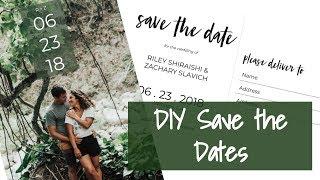 Wedding Series: DIY Save the Dates