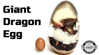 The Giant Resin Dragon Egg (Craft Resin Product Review)