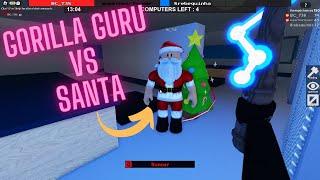 GorillaGuru Vs SANTA in Flee the Facility!