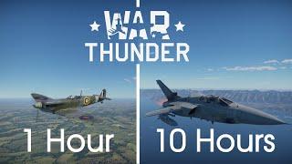 How I played 10 HOURS of War Thunder and got to TOP TIER