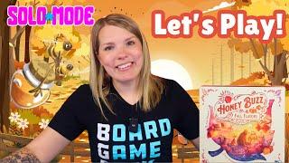 Honey Buzz: Fall Flavors - BGG Solo-Mode w/ Foster the Meeple