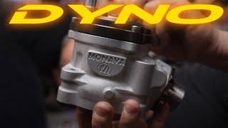 je teste le nouveau cylindre 100cc FL Monaya racing .