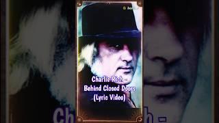 Charlie Rich - Behind Closed Doors #countrymusic #shorts #reels