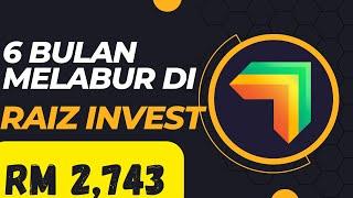 6 Bulan Melabur Di Raiz Invest Malaysia