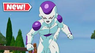 New FRIEZA Skin Gameplay in Fortnite! (Dragon Ball Z)