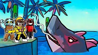 We CAUGHT The NEW MEGALODON In Roblox Fisch