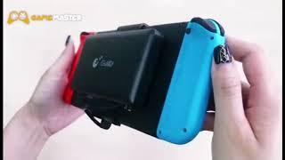 Game Master Nintendo Switch Power Bank by GuliKit - Battery Pack Detachable 10000mAh