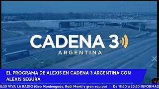 CADENA 3 ARGENTINA EN VIVO | La radio MÁS FEDERAL