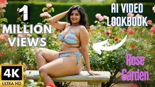 Ai Actress Global /   4K Ai LookBook / Rose Garden / Beautiful Plus Size indian models