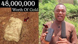 We Found This Large Gold In 3 Minute With Metal Spot