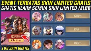 EVENT TERBATAS KLAIM SKIN LIMITED MLBB GRATIS - EVENT SKIN GRATIS MOBILE LEGENDS 2025